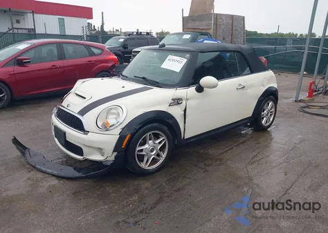 2010 Mini Cooper S z USA, uszkodzony, nr VIN WMWMS3C5XATY50784